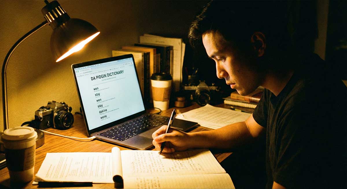 Make sure you study hard if you really want to learn pidgin.