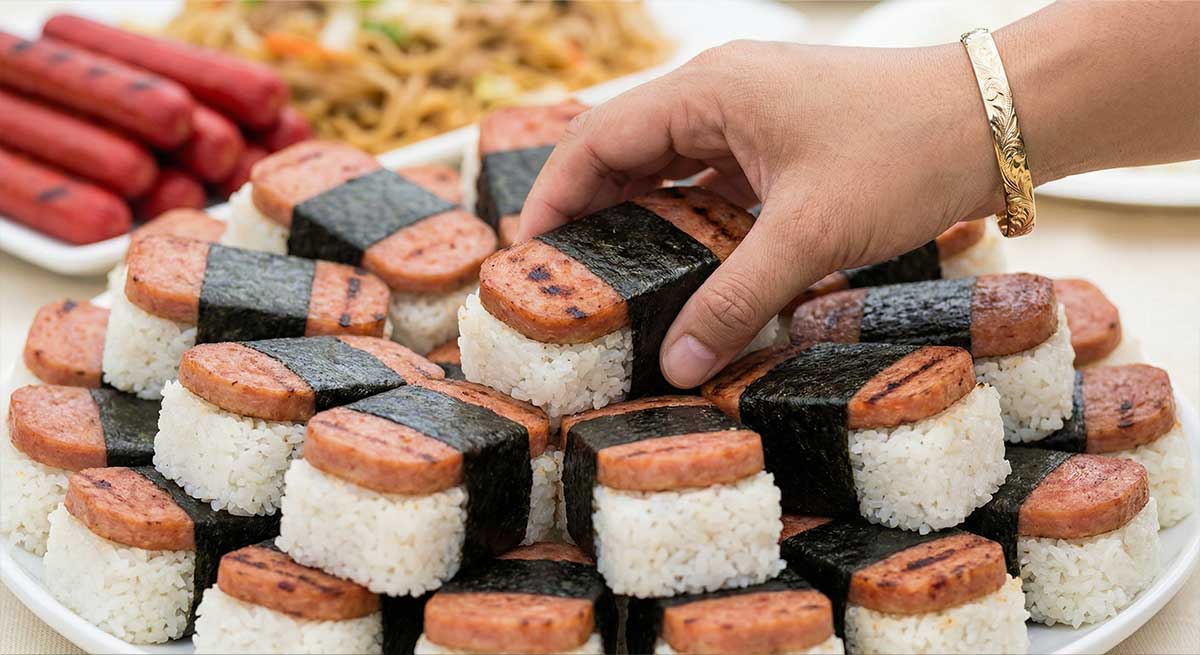 Choke spam musubi