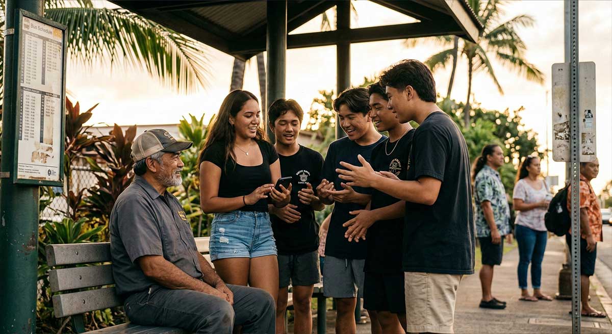 Pidgin evolves from the youth.