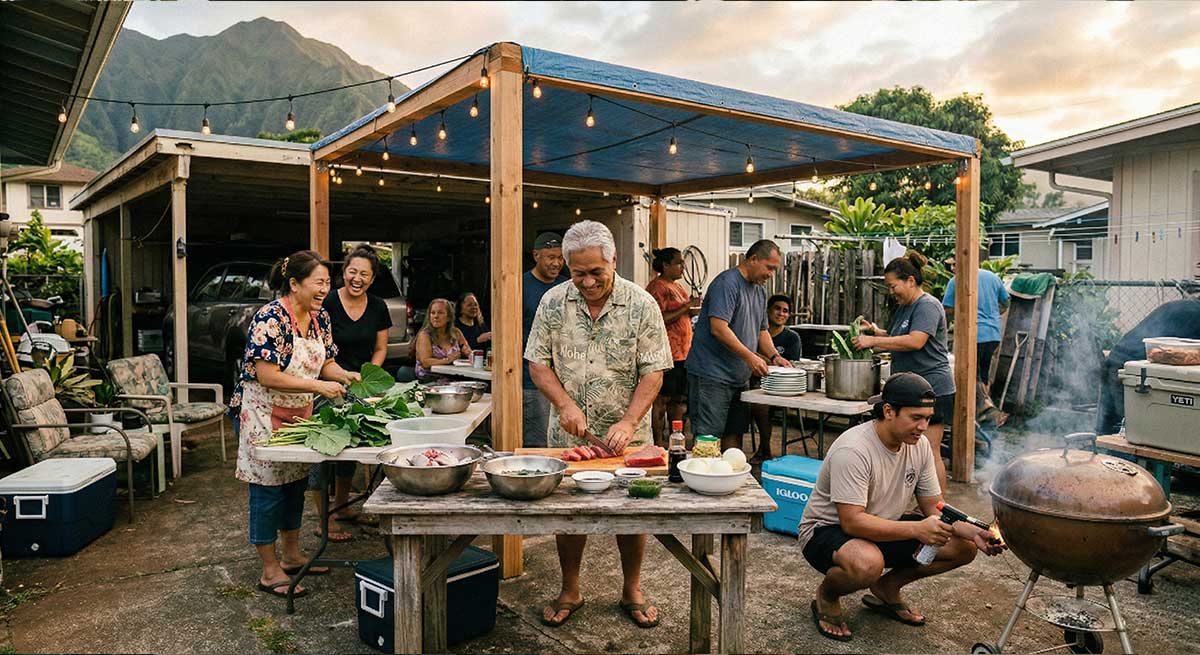 Pidgin evolves through generations of family.